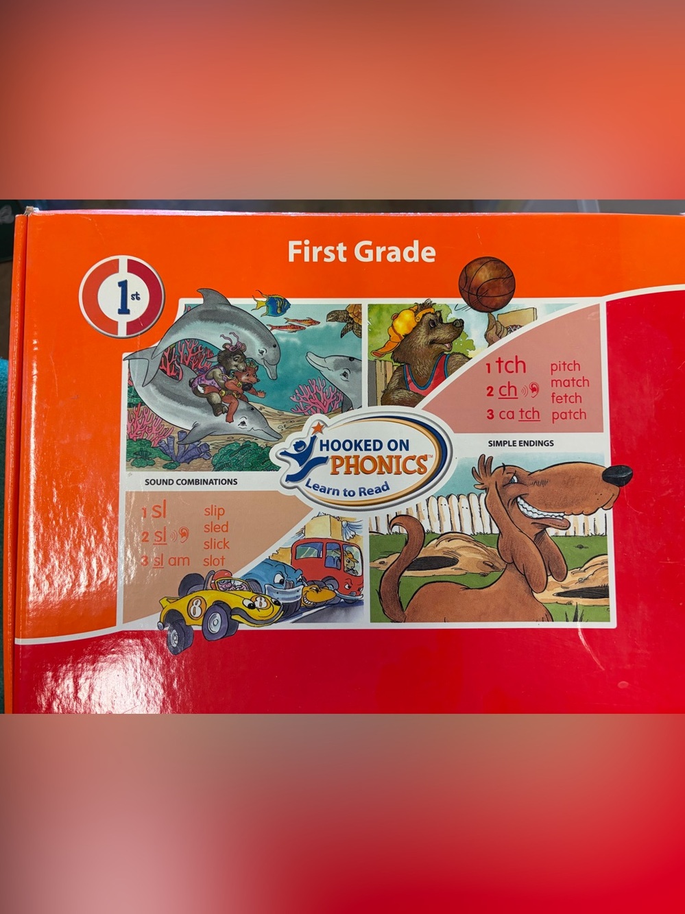 Hooked on Phonics Learn to Read First Grade System